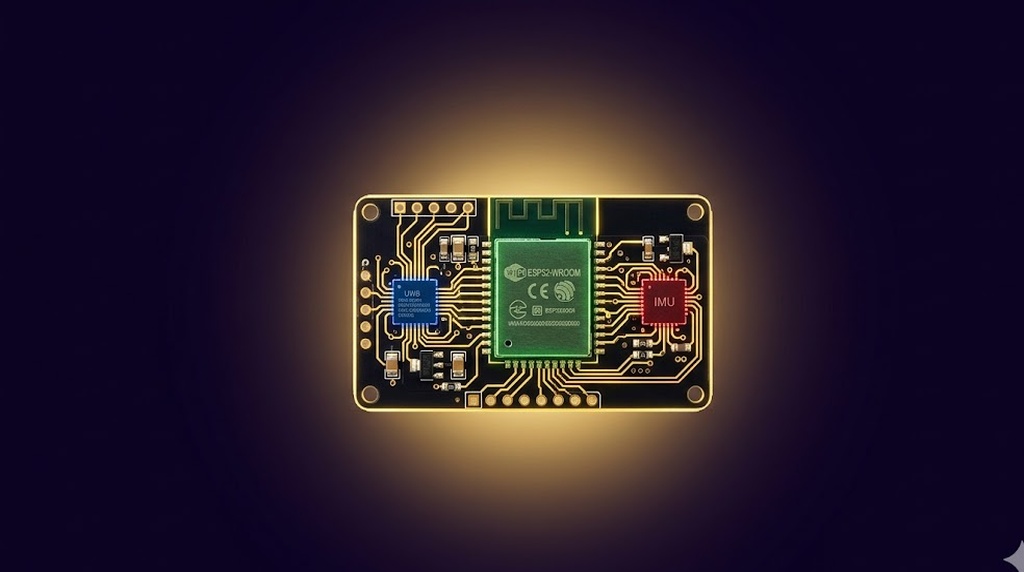 Archangel PCB Module — ESP32, UWB, IMU